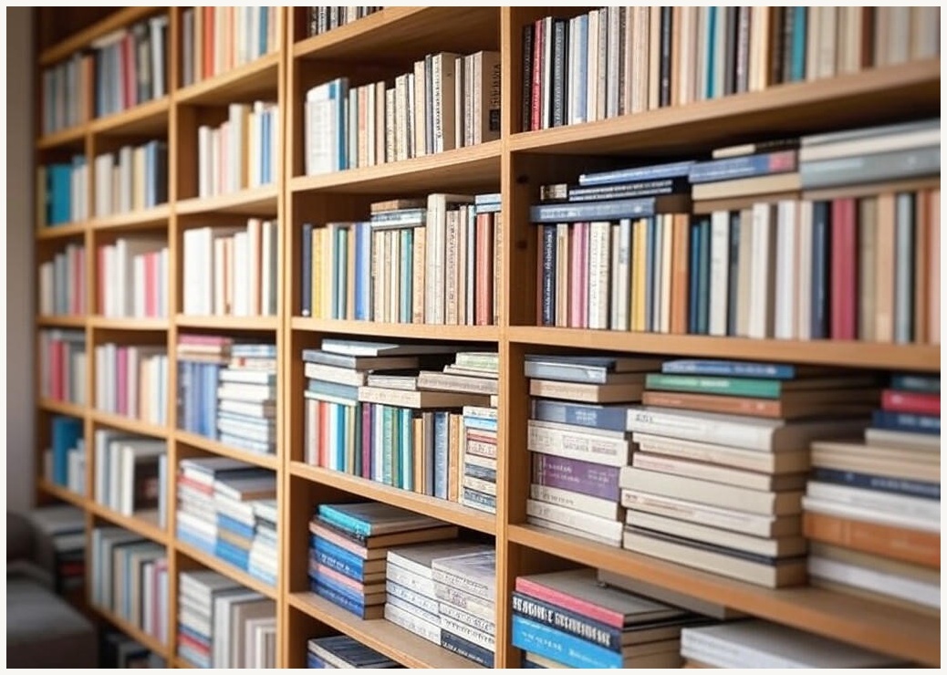 FONOW 선반 간이 책상 책장 수납 선반 층별 책상 수납 선반