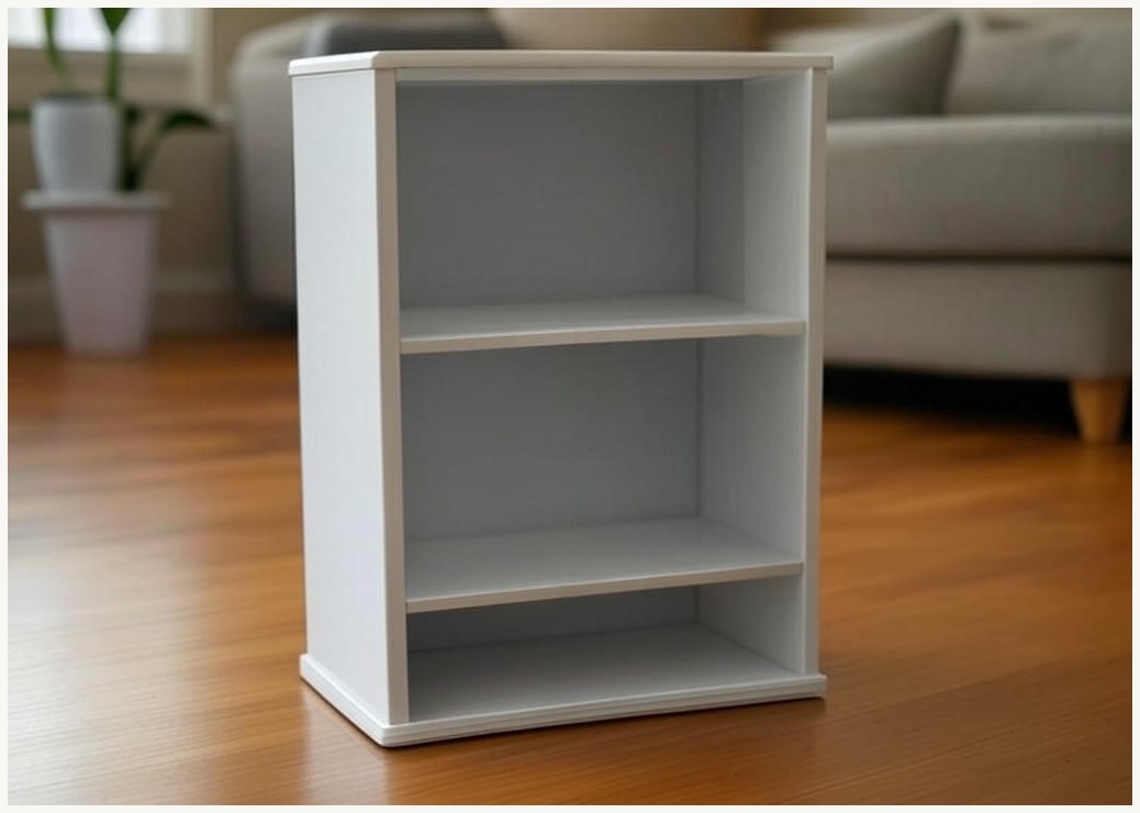 Homey Nest 대용량 리빙박스 가정용 다용도 이동식 폴딩 수납 정리함, 화이트, 4단