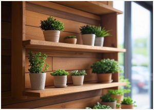 마켓플랜 비움 스틸 원목 벽...