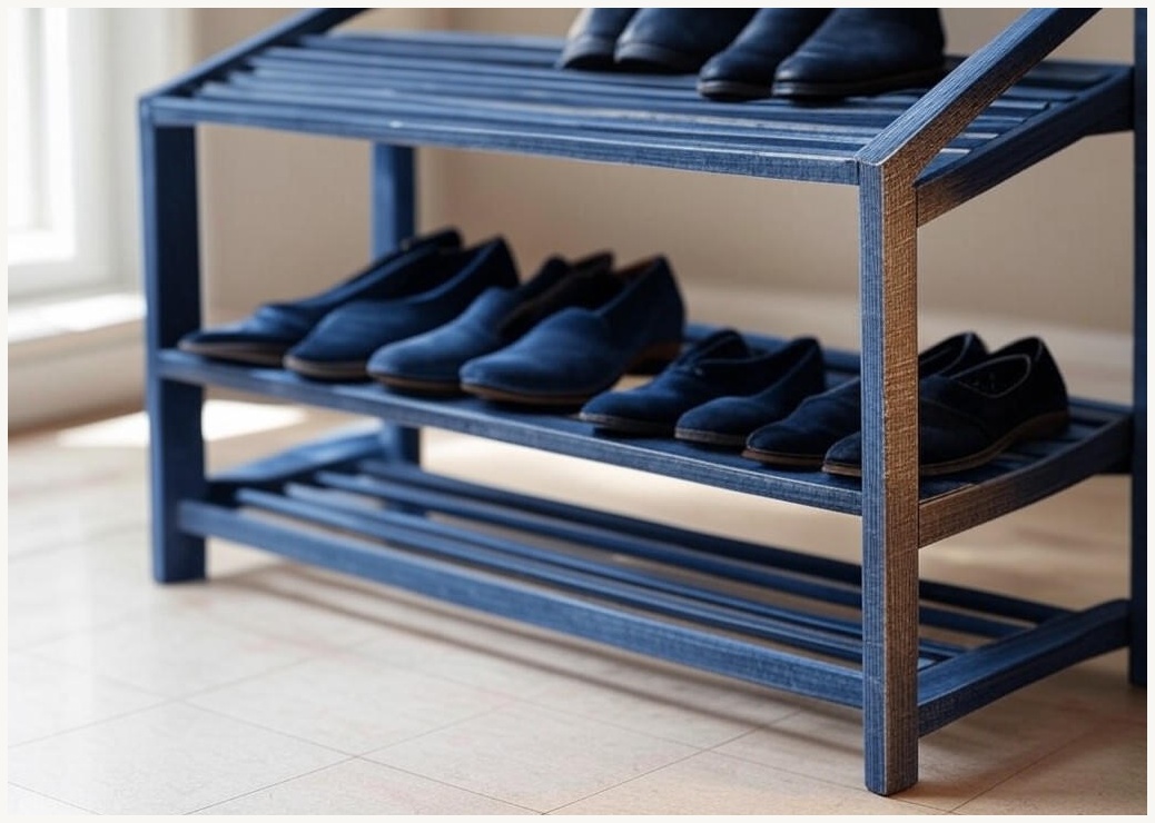 방친구 인디고 신발장 800x317x1825mm - 이미지 1