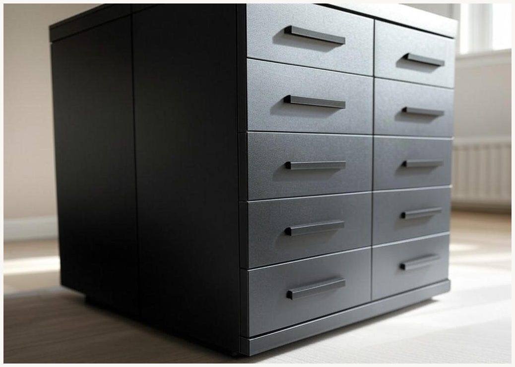 세레나 루체 모듈 3단 400 서랍장 2colors - 이미지 1