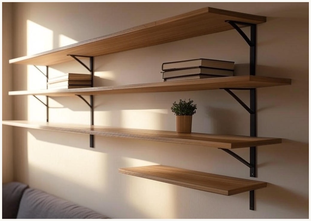 소하임 다용도 벽걸이 선반 2개 세트