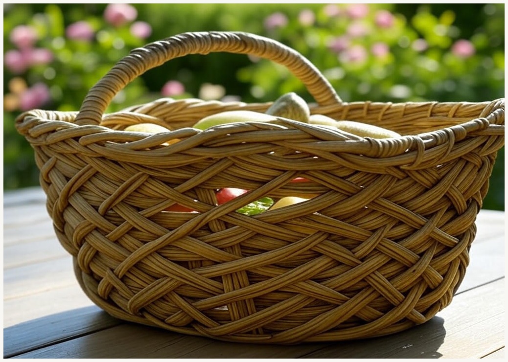 스내지 헤링본 바스켓 3호 오픈형 9.3L - 이미지 1