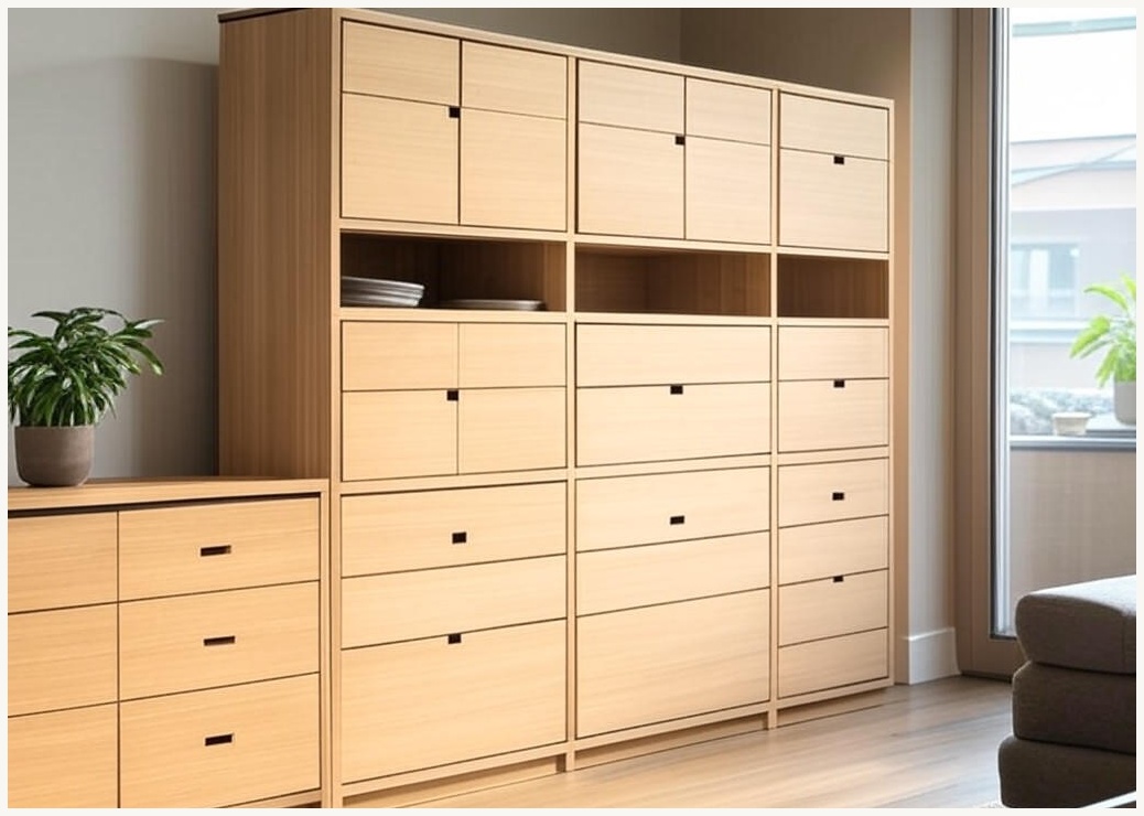 유니크가구 다용도 400수납장 일반형