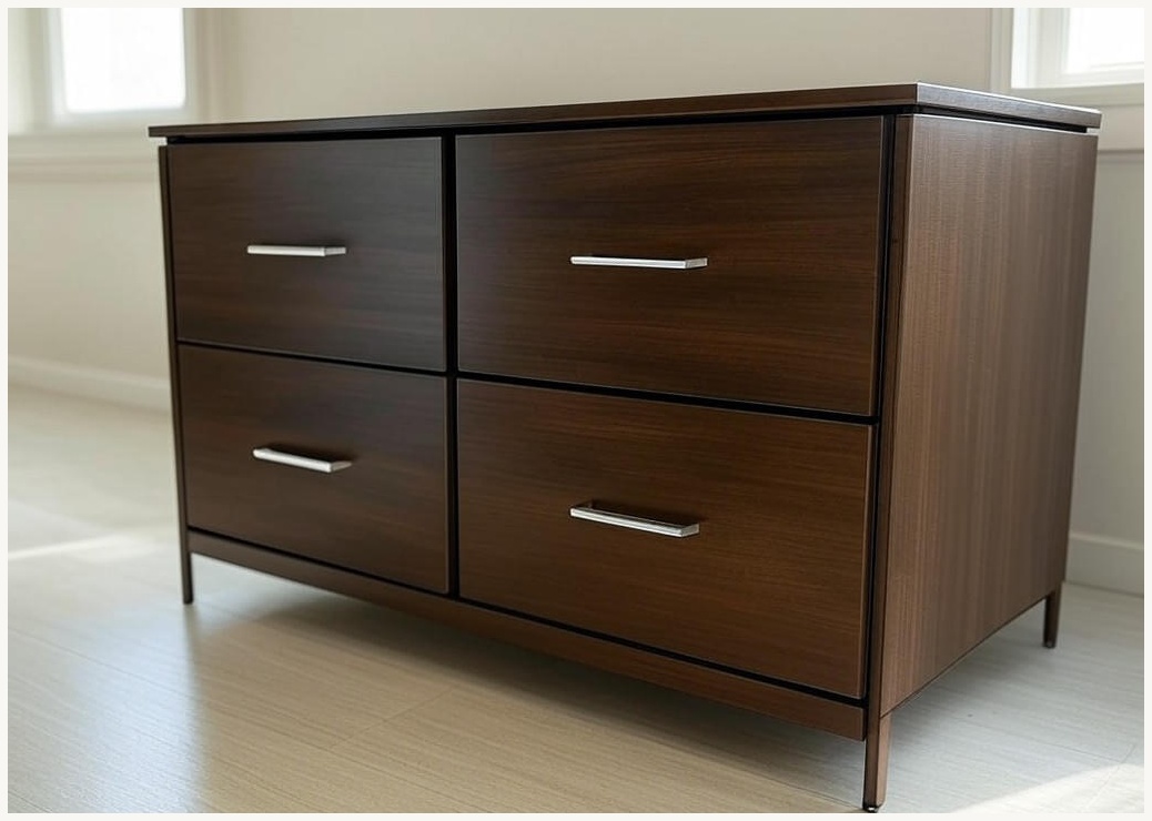 코멧 국내생산 모던 슬림서랍장