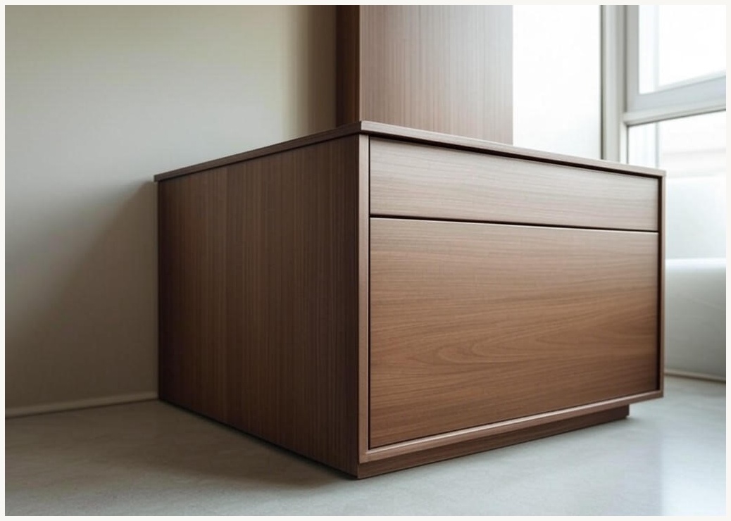 코멧 국내생산 모던 슬림서랍장 - 이미지 1