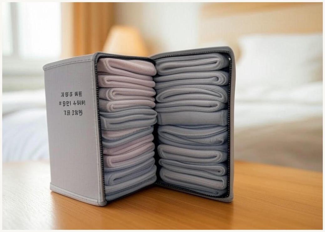 코멧 홈 프리미엄 속옷정리함 12칸 2개입